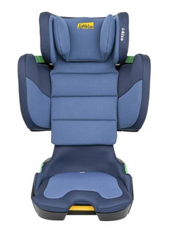 Jovikids Cabin Size Portable Rober i-Size Booster Seat With ISOFIX, 100 - 150 CM (Approx. 3 To 12 Years), Adjustbale Height And Width, ECE R129, Blue  - Image 3