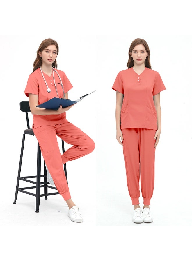 NIBEMINENT Doctor Nurse Scrub Set Medical Uniforms Women Jogger Set Hospital Accessories Operating Room Surgical Uniform Workwear - Image 1