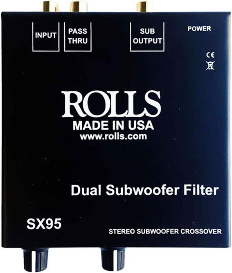 rolls SX95 Stereo Subwoofer Crossover/Filter - Image 2