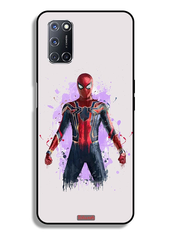 Tolwak Oppo A72 4G Protective Case Cover Iron Spider Artwork - Image 1