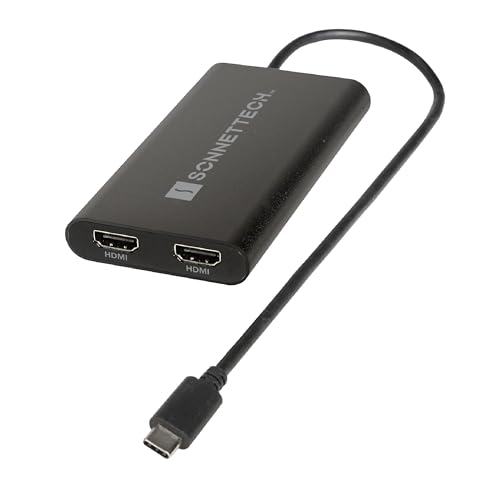 SoNNeT DisplayLink USB-C to Dual 4K 60Hz HDMI Adapter - Image 4