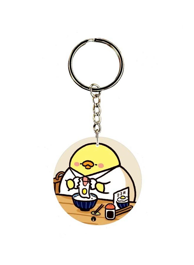 RKN Cartoon Themed Single Sided Keychain