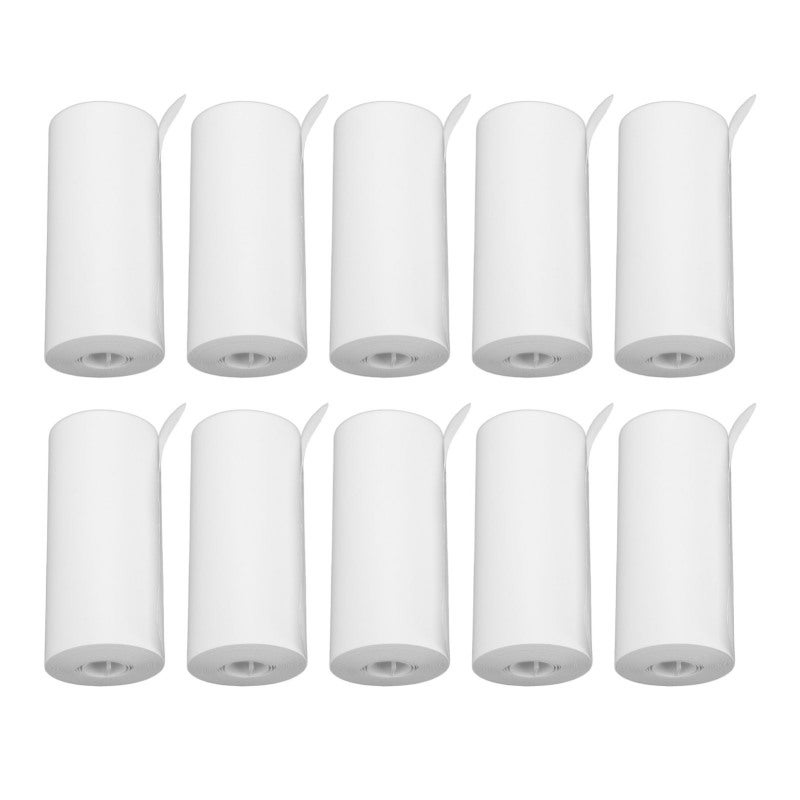 Thermal Paper Rolls 57x25mm 20-Roll Pack Thick Strong Refill Set - Glossy Clear Print Easy Replace Mini Printer Paper for Cash Registers Thermal Printers Kid Cameras Label Machines - Image 4