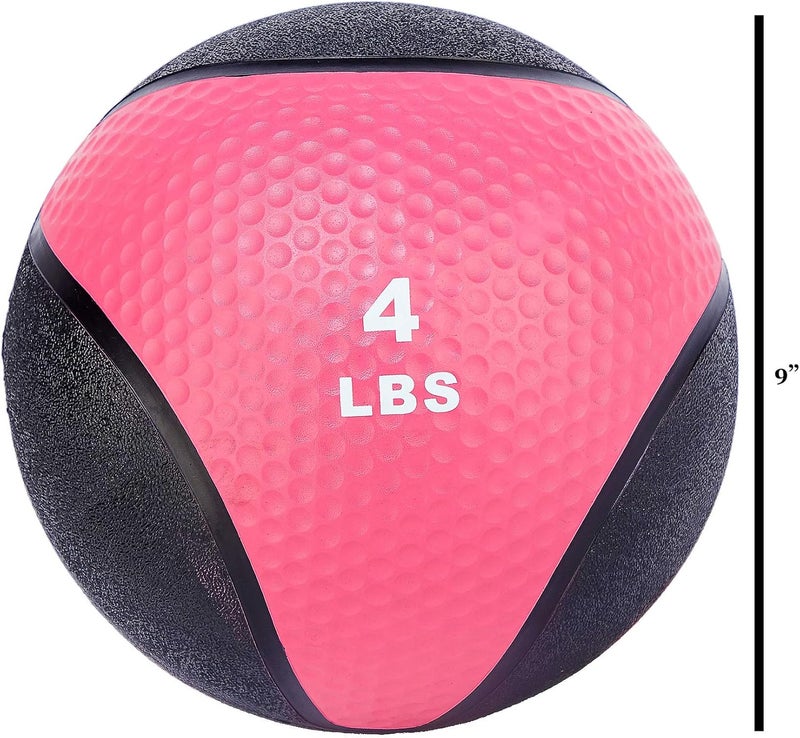 Fitvids Workout Exercise Fitness Weighted Medicine Ball, Wall Ball and Slam Ball, Multiple Styles and Sizes - Image 4