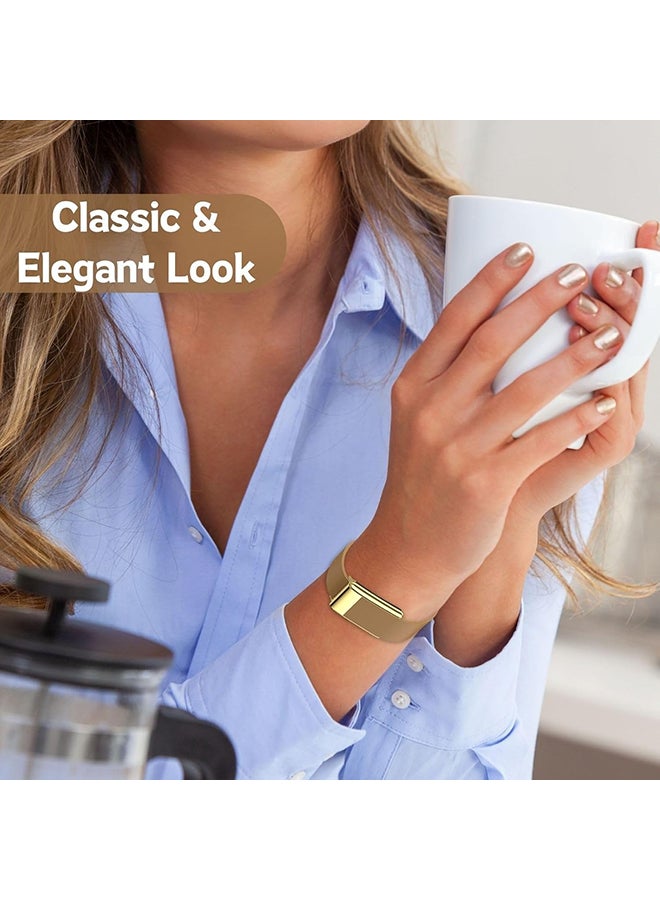 O Ozone Luxe Tapered Leather Band For WHOOP 5.0, MG, Life| Breathable Sports Waterproof Replacement Wristbands for Women Men (NOT for Gen 4) - Brown - Image 5