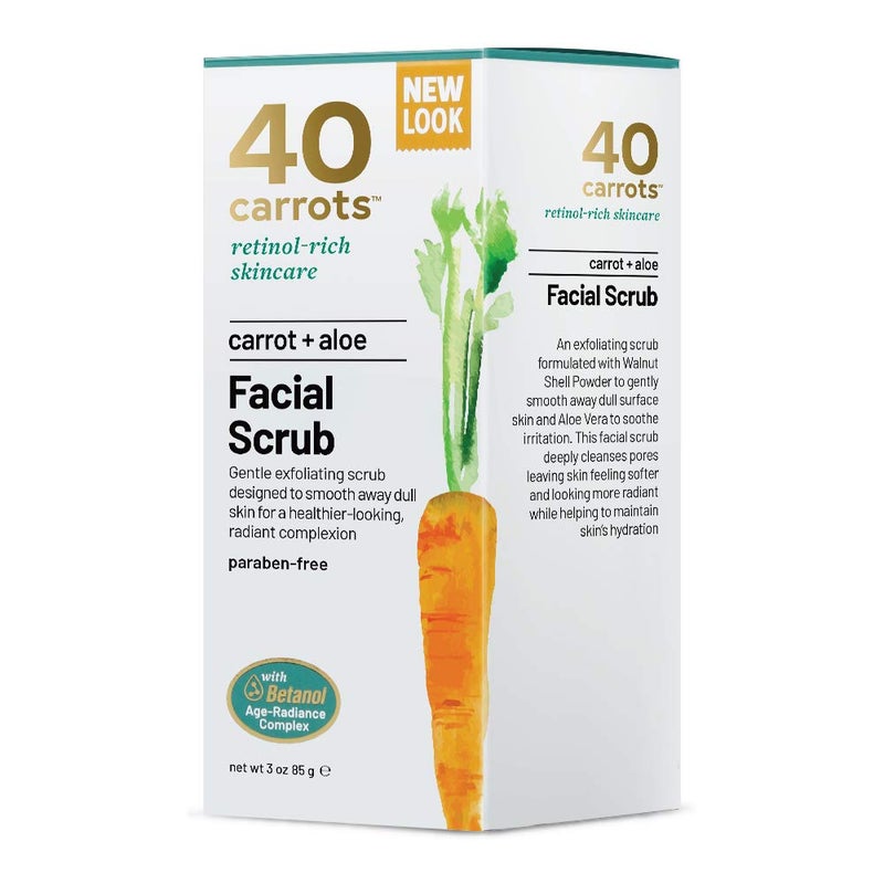 40 كاروتس مقشر الوجه 40 كاروتس بالجزر والصبار - Image 2