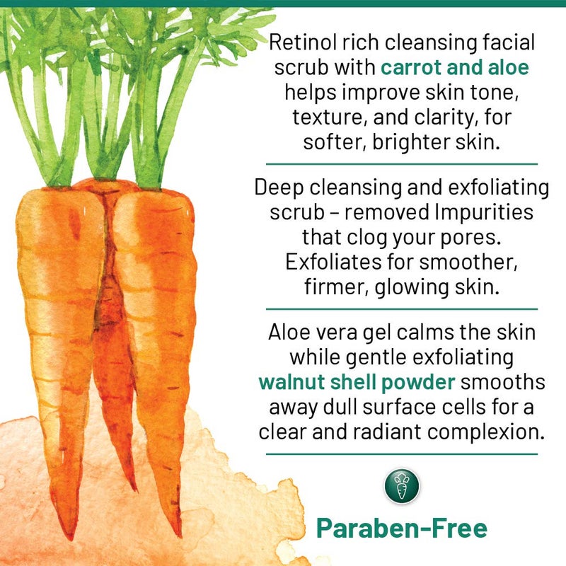 40 كاروتس مقشر الوجه 40 كاروتس بالجزر والصبار - Image 3