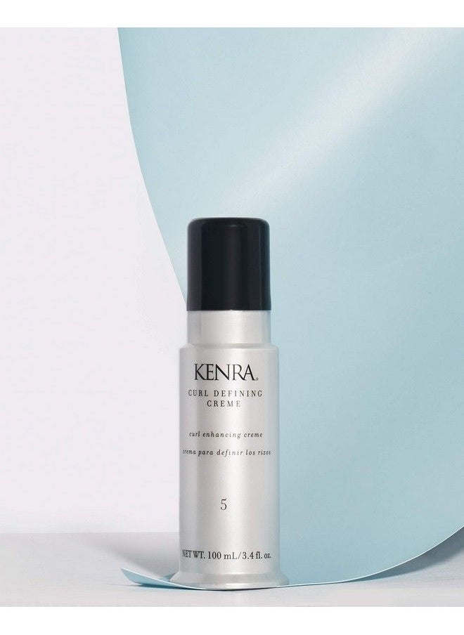 Kenra Professional Kenra Curl Defining Crème 5 | Texture Enhancing Styler | Tames Frizz & Flyaways | Refines And Seperates Curls & Waves | Helps Resist Humidity | Medium To Coarse Hair | 3.4 Fl. Oz  - Image 3