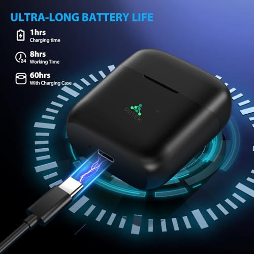 RIITEK Wireless Plug & Play Lavalier Microphone with Charging Case, Compatible for Type-C Android & iPhone, 2.4G Auto-sync Mic for Live Stream, Video Recording, Vlogging (Model 01) - Image 4