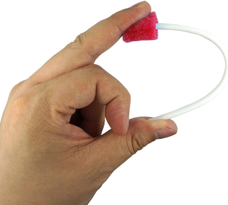 MUNKCARE Oral Swabs Flavored Lemon- Elderly Tooth Cleaning Sponges 150 Counts - Image 2