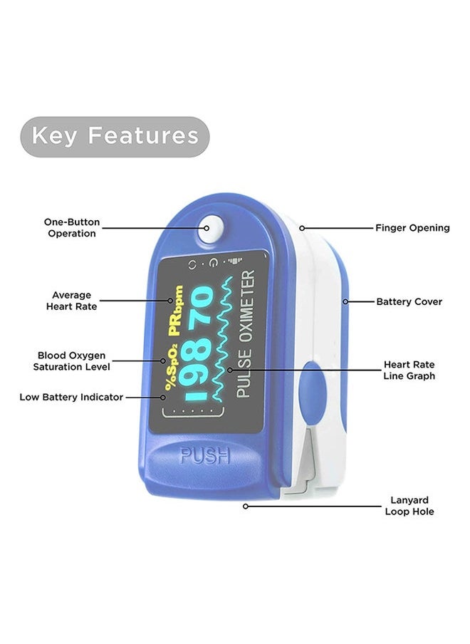 Generic Fingertip Pulse Blood Oxygen Saturation Monitor  - Image 4
