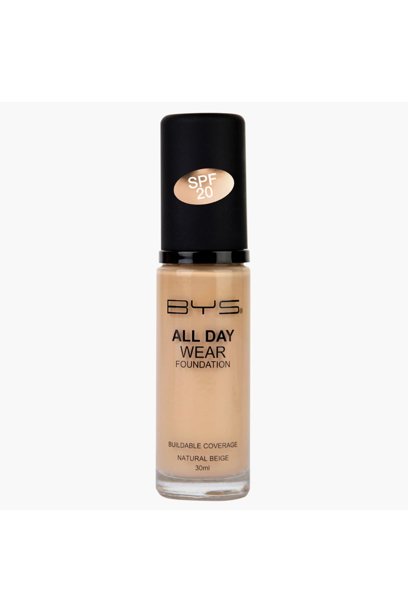 BYS Cosmetics All Day Wear Foundation - 30 ml - Image 2