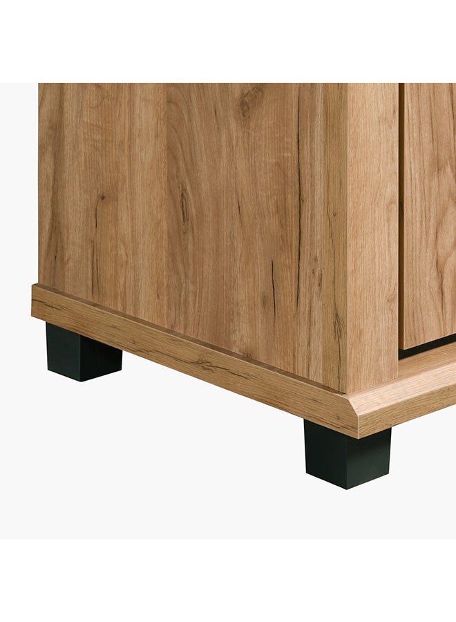 Belfort 6-Door 2-Drawer Wardrobe With 2 Mirrors And Lock 58 x 218 x 240 cm