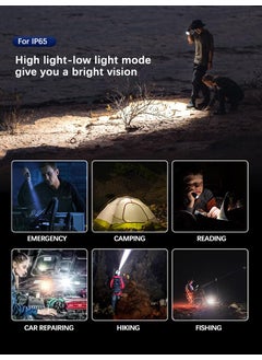 RDR INNOVATIONS RDR 20W 10000 Luminious White Led Torch with Case Zoomable 26650 Liion Battery Aluminium Body 15 Hour Battery Backup 5 Modes Battery Indicator Adventure Camping Torch  - Image 3