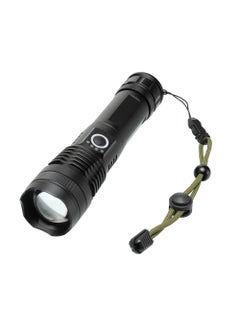 RDR INNOVATIONS RDR 20W 10000 Luminious White Led Torch with Case Zoomable 26650 Liion Battery Aluminium Body 15 Hour Battery Backup 5 Modes Battery Indicator Adventure Camping Torch  - Image 1