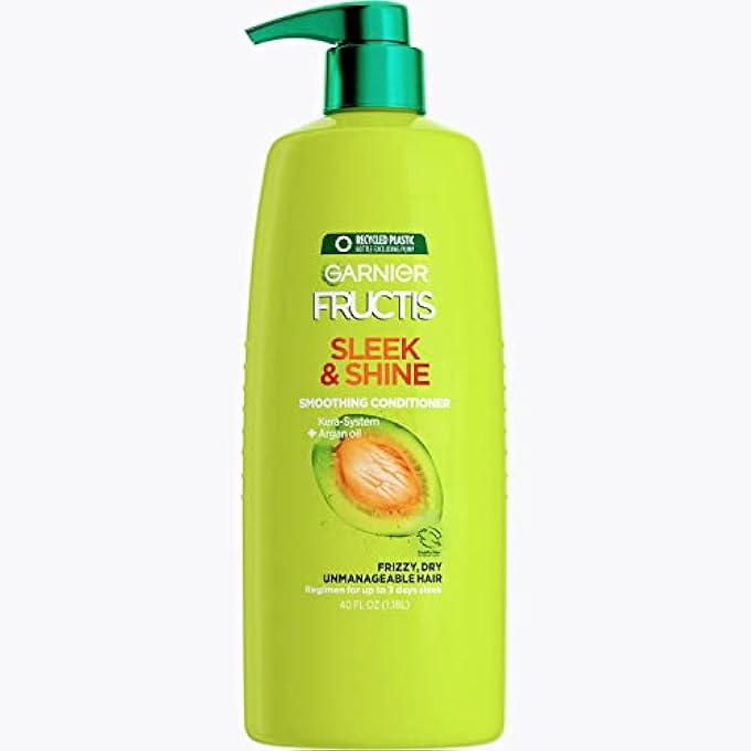 Fructis شامبو وبلسم سليك آند شاين 1180 مل - Image 1