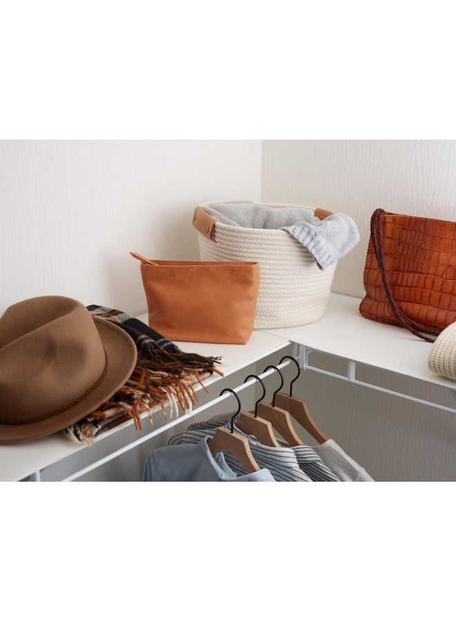 Duck EasyLiner with Clorox Solid Grip Shelf Liner - Easy to Cut & Install for Closet, Pantry, Wire Shelves, Kitchen Cabinets - Non Adhesive Non Slip Shelf Liner - 20" x 6 ft. - 6 Roll Project Pack - White - Image 4