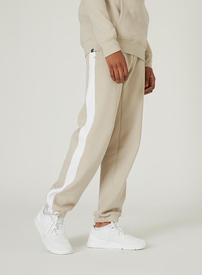 DECATHLON Men's Straight-Cut Synthetic Fitness Bottoms - Image 1