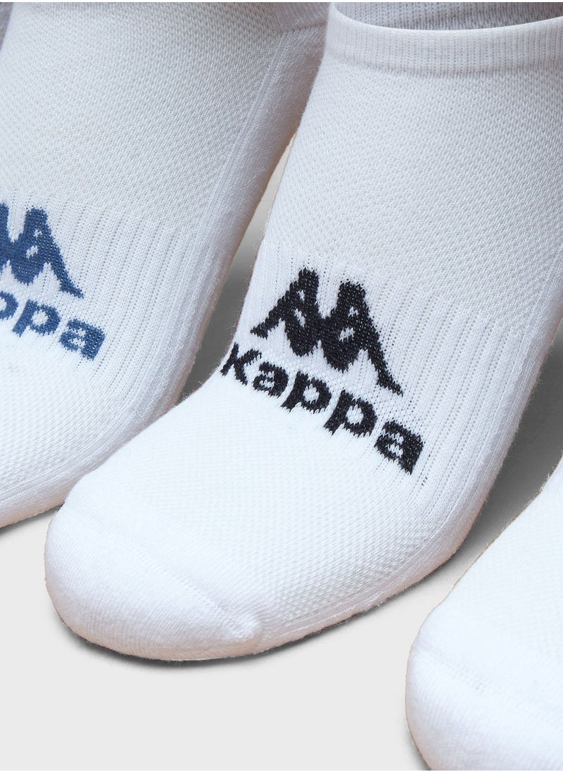 Kappa - 5 Pack Tim Design Ankle Socks - Image 1