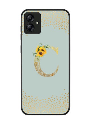 Rugged Black edge case for Samsung Galaxy A04 Slim fit Soft Case Flexible Rubber Edges Anti Drop TPU Gel Thin Cover - Custom Monogram Initial Letter Floral Pattern Alphabet - C (Light Grey ) - pzsku/Z11677CCA75C66C258C8DZ/45/_/1673886685/8788658d-4ccb-49d5-8961-d1e463eb6f54