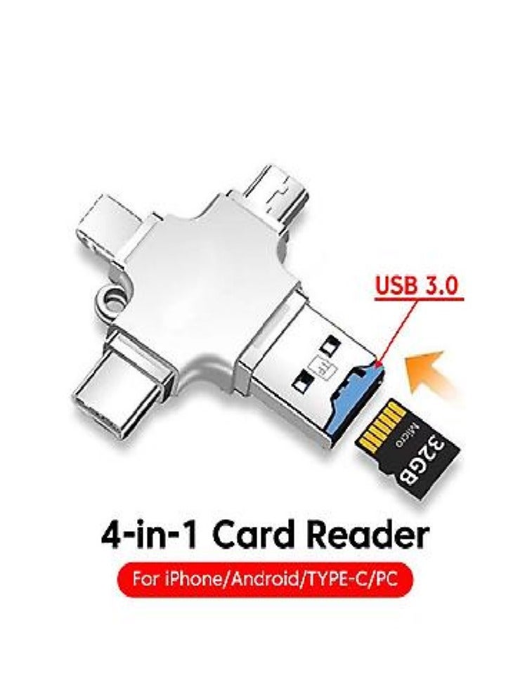 ProOne ProOne USB A to lightning,Type-C, MicroUSB OTG Adapter, High Speed Data Transfer, Compatible with Apple i Phone, iPad, MacBook,Samsung,vivo,oppo,redmi,xiomi.ect  - Image 3