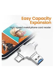 ProOne ProOne USB A to lightning,Type-C, MicroUSB OTG Adapter, High Speed Data Transfer, Compatible with Apple i Phone, iPad, MacBook,Samsung,vivo,oppo,redmi,xiomi.ect  - Image 3