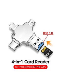 ProOne ProOne USB A to lightning,Type-C, MicroUSB OTG Adapter, High Speed Data Transfer, Compatible with Apple i Phone, iPad, MacBook,Samsung,vivo,oppo,redmi,xiomi.ect  - Image 2