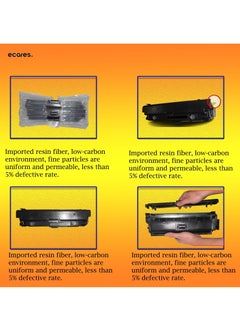 ECARES ECARES® 131A Compatible Toner Cartridge CF210A CF211A CF212A CF213A -for HP Laserjet Pro 200 Color M251nw M251n M276nw M276n Printer (Multicolor)  - Image 3