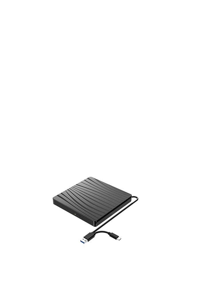 External CD/DVD Drive for Laptop, USB 3.0 & Type-C Portable CD DVD +/-RW Burner Optical  - Image 4