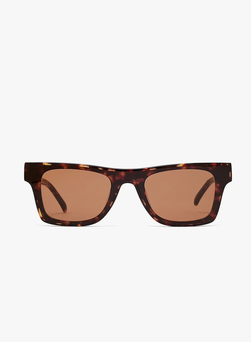 KAREN WAZEN Harlow Reactangle Sunglasses