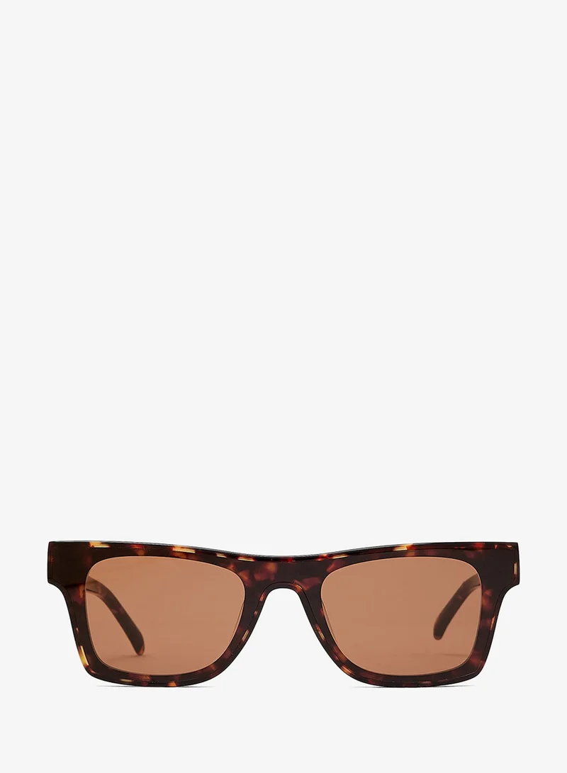 Karen Wazen  Harlow Reactangle Sunglasses for Women | Best Price UAE