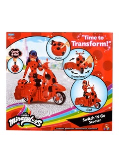 Miraculous Switch 'n Go Scooter With Ladybug Doll  - Image 5
