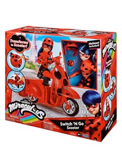 Miraculous Switch 'n Go Scooter With Ladybug Doll  - Image 4