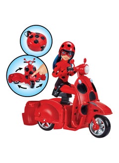 Miraculous Switch 'n Go Scooter With Ladybug Doll  - Image 2