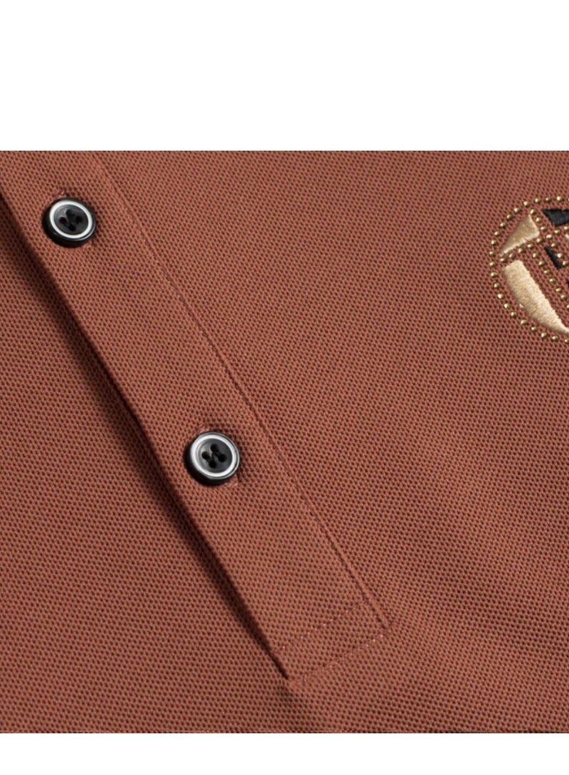 NIBEMINENT Men's Casual Polo Shirt - Image 5