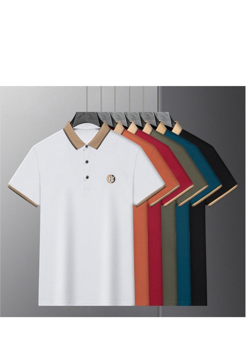 NIBEMINENT Men's Casual Polo Shirt - Image 3