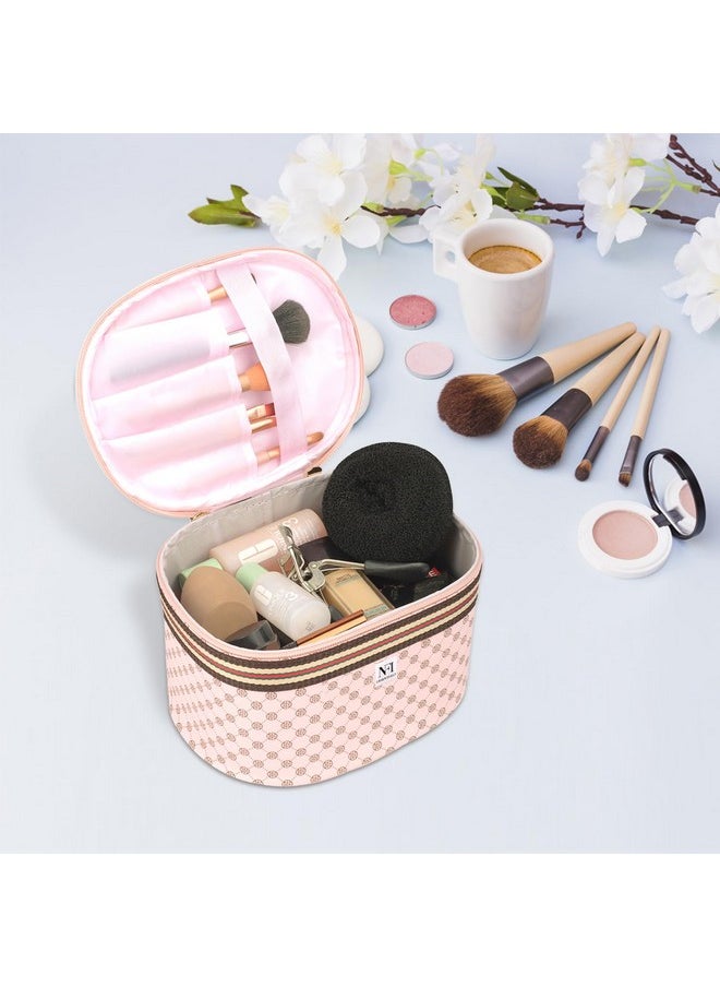 NFI essentials NFI essentials Set of 2 Cosmetic Box Makeup Box Jewellery Box Trousseau Vanity Jewellery Bridal Box for Wedding Beauty Case Organizer  - Image 5