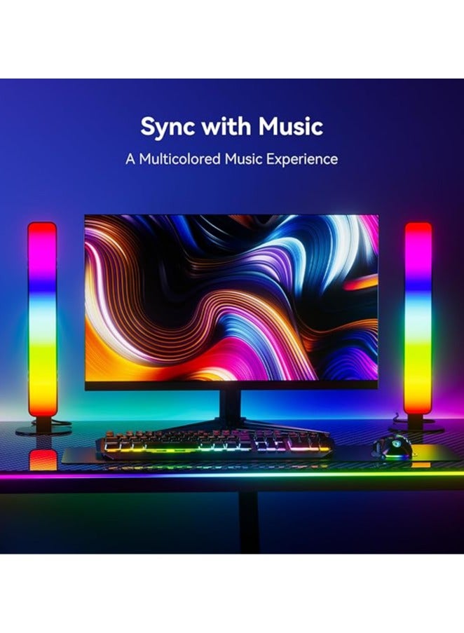 RGB LED Light Bar, Music Sync RGB Light Bar, مصباح محيط USB, تغيير اللون الألعاب التلفزيون الخلفي مع جهاز التحكم عن بعد, ديكور الألعاب الغرفة - Image 1