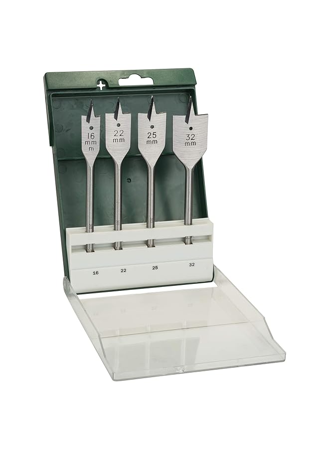 بوش 2609255275 مجموعة من 4 رؤوس مثقاب مسطحة 16 22 25 32 مم - Image 1