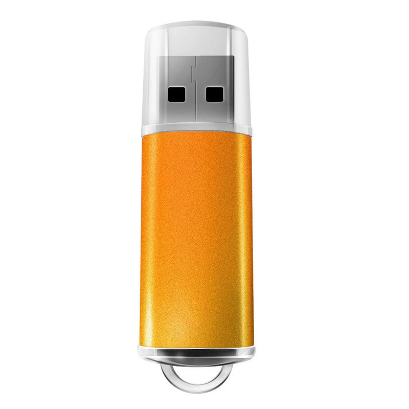 Beautiful color U disk shell wholesale car music USB enterprise exhibition business advertising lettering bidding gifts Gold Gold