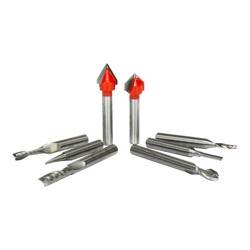 freud Freud 87-208: 8 Piece CNC Router Bit General Purpose Set  - Image 2