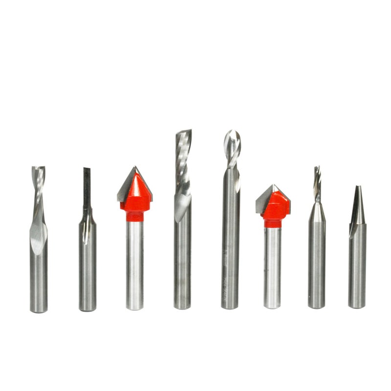 freud Freud 87-208: 8 Piece CNC Router Bit General Purpose Set  - Image 3