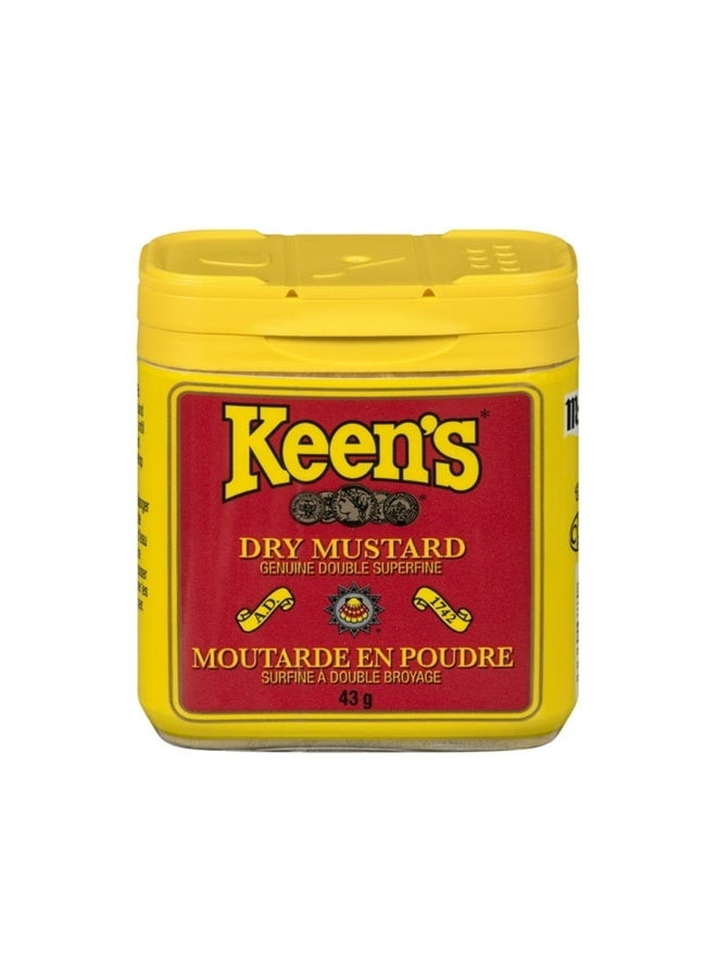 Keen Dry Mustard Genuine Double Superfine, 43g - Image 1