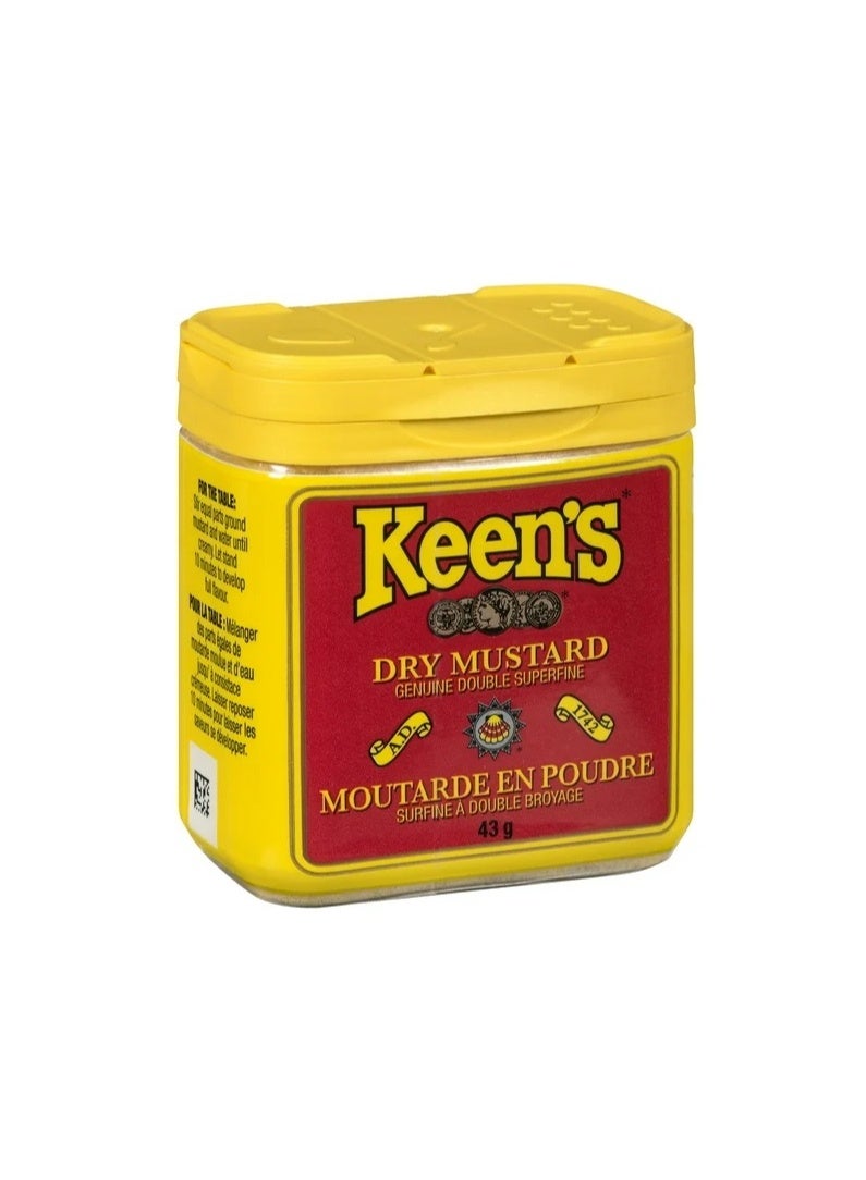 Keen Dry Mustard Genuine Double Superfine, 43g - Image 2