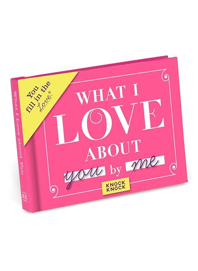 مفكرة يوميات مطبوع عليها " What I Love About You" من نوك نوك