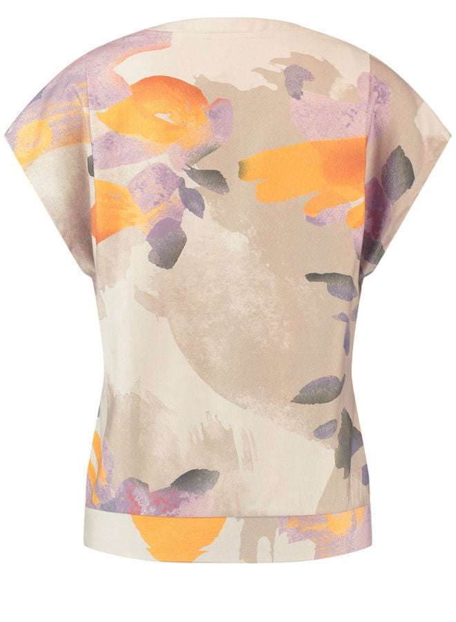 GERRY WEBER بلوزة مطبوعة مع حواف  - Image 3