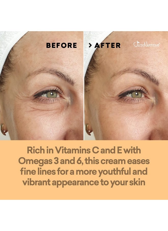 Just Nutritive Just Nutritive Anti-Aging Day Facial Cream | Best Day Cream | Lasting Radiant Appearance | Leaves Skin Fresh Softens The Look of Fine Lines | Locks In Moisture 2oz  - Image 5