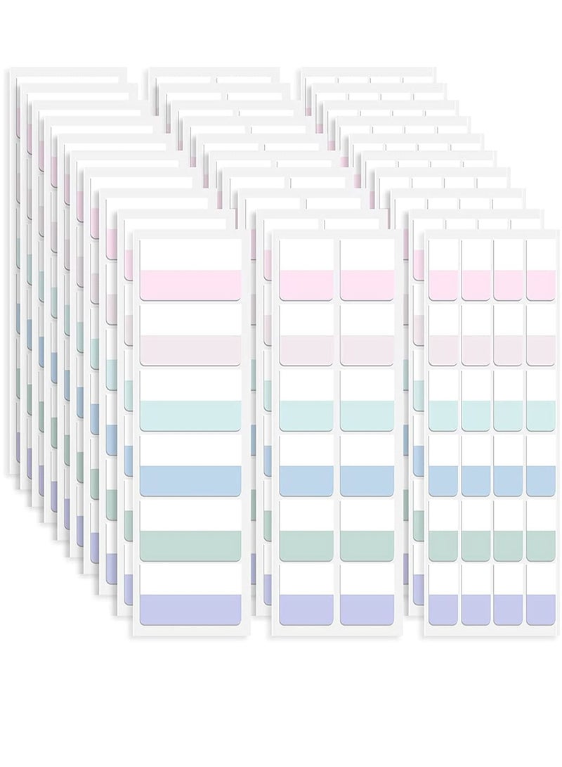 Sticky Index Tabs File, Flags Writable Colored Page Markers for Reading Notes, Labeling and Organizing Documents, Papers, Folders, Books (Three Sizes) 420PCS - Image 1