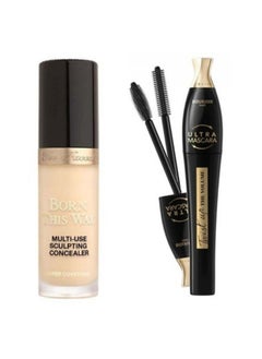 Too FacedCosmetics Too Faced Vanilla Concealer + Twist Up The Volume Mascara - Ultra Black  - Image 1