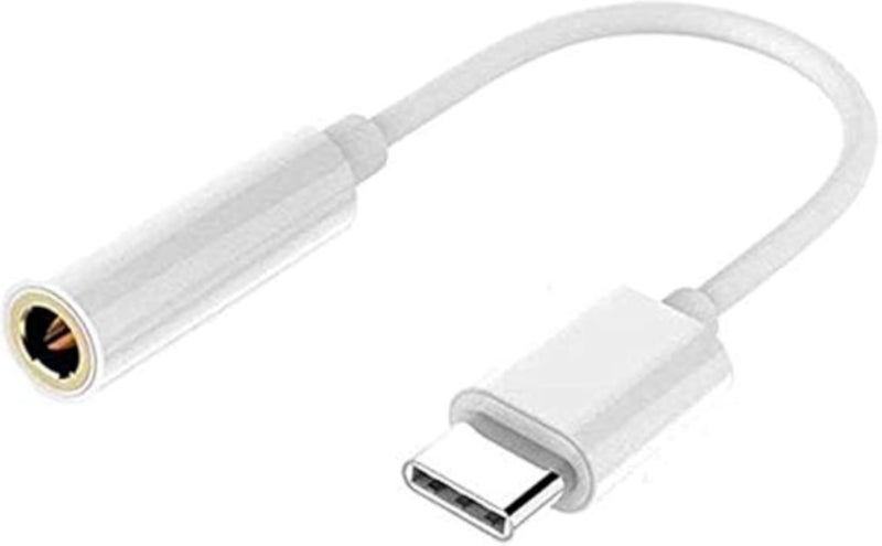 محول NuSense USB Type C إلى مقبس سماعة رأس/أذن 3.5 ملم أنثى، موصل AUX مقسم لأجهزة هواوي، إتش تي سي، موتو، وجالاكسي